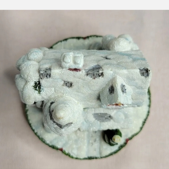 Our America Candle Topper Victorian Winter Home White Christmas Decor C-2 - Picture 7 of 10